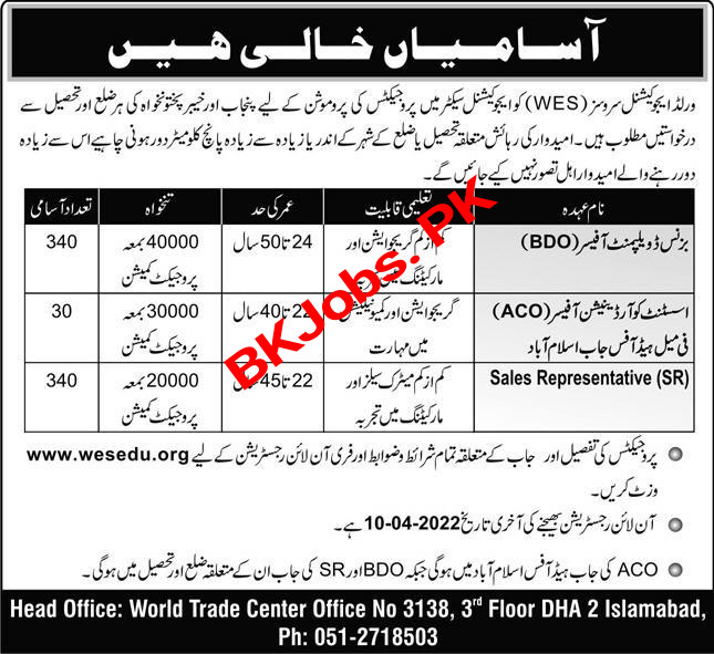 education jobs kasur 2022