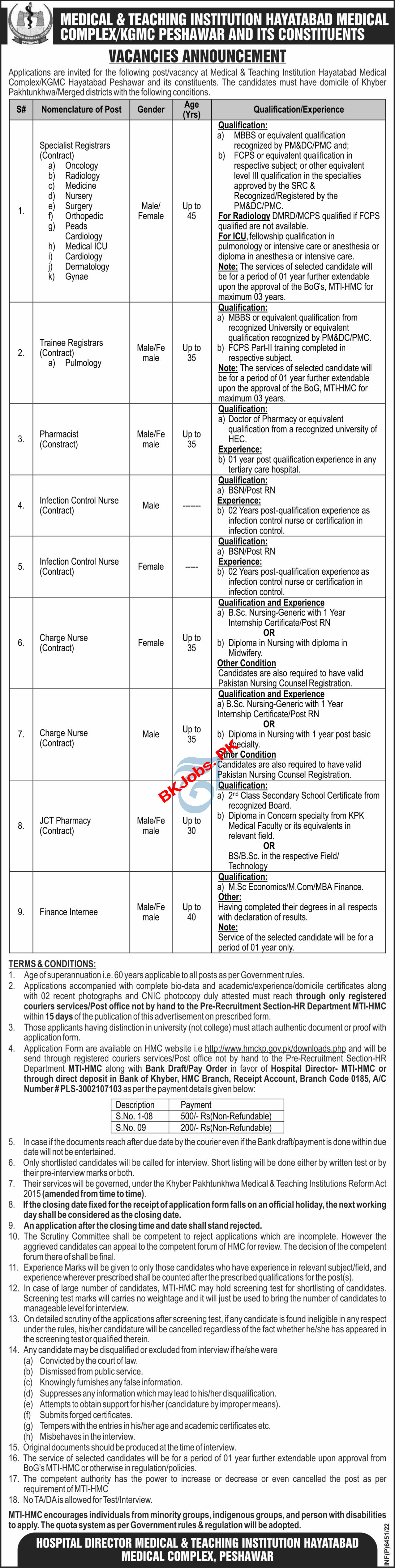 mti-gkmc-bkmc-peshawar-jobs-2022-for-medical-staff-bk-jobs