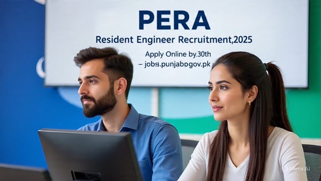 Current Govt Recruitment 2025 PERA IT Resident Engineer Jobs
